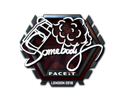 Item Sticker | somebody (Foil) | London 2018