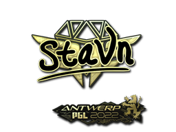 Item Sticker | stavn (Gold) | Antwerp 2022