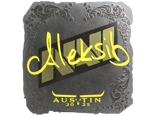 Item Sticker | Aleksib (Foil) | Austin 2025