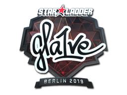 Item Sticker | gla1ve (Foil) | Berlin 2019