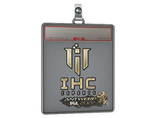 Item Sticker Slab | IHC Esports (Gold) | Antwerp 2022