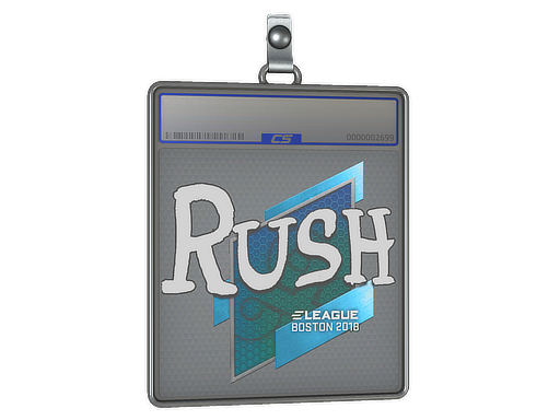Item Sticker Slab | RUSH | Boston 2018