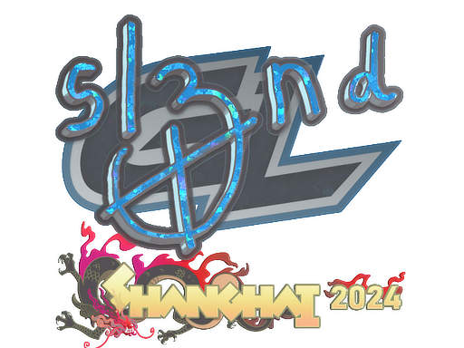 Item Sticker | sl3nd (Glitter) | Shanghai 2024