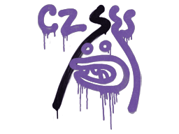 Item Sealed Graffiti | Recoil CZ-75 (Monster Purple)