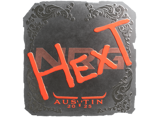 Item Sticker | HexT (Foil) | Austin 2025