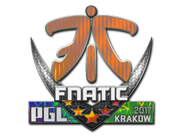 Item Sticker | Fnatic (Holo) | Krakow 2017