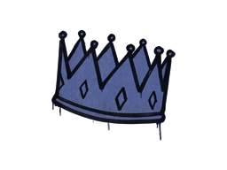 Item Sealed Graffiti | King Me (SWAT Blue)