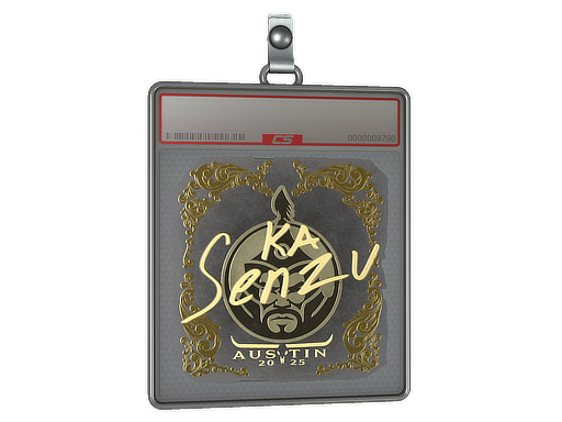 Item Sticker Slab | Senzu (Gold) | Austin 2025