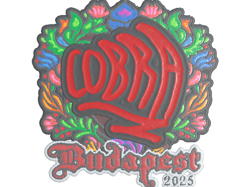 Item Sticker | cobra (Embroidered) | Budapest 2025