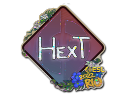 Item Sticker | HexT (Glitter) | Rio 2022