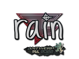 Item Sticker | rain | Antwerp 2022