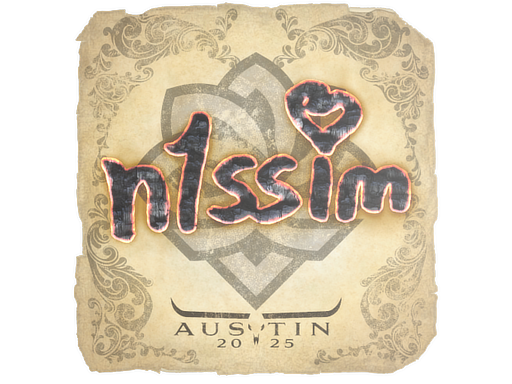 Item Sticker | n1ssim | Austin 2025
