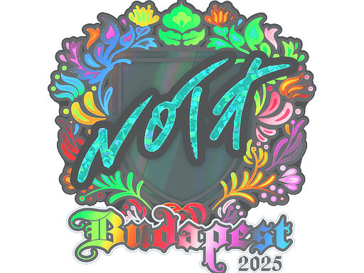 Item Sticker | nota (Holo) | Budapest 2025