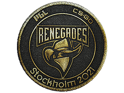 Item Patch | Renegades (Gold) | Stockholm 2021