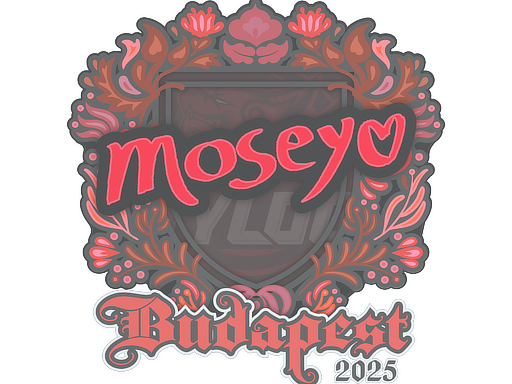 Item Sticker | Moseyuh | Budapest 2025