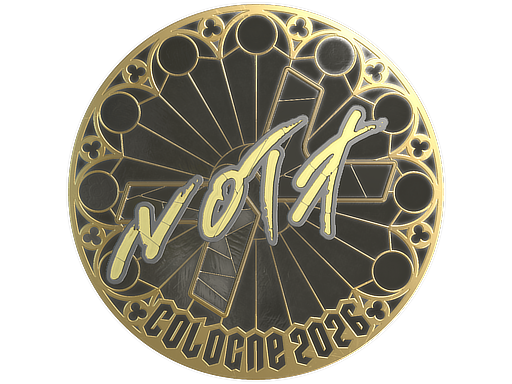 Item Sticker | nota (Gold) | Cologne 2026