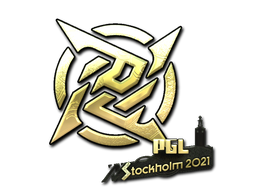 Item Sticker | Ninjas in Pyjamas (Gold) | Stockholm 2021