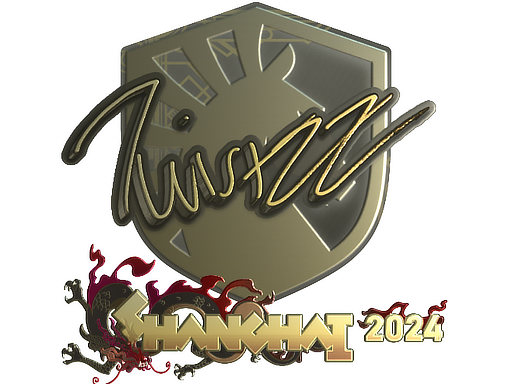 Item Sticker | Twistzz (Gold) | Shanghai 2024