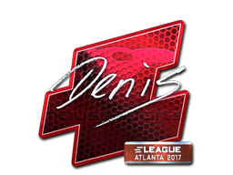 Item Sticker | denis (Foil) | Atlanta 2017