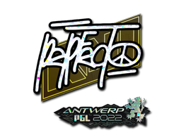 Item Sticker | Perfecto (Glitter) | Antwerp 2022