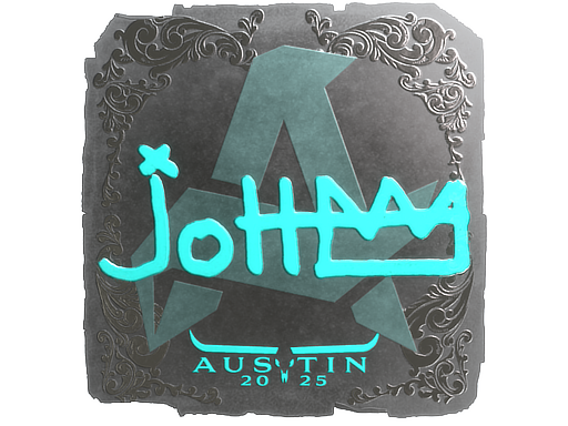 Item Sticker | jottAAA (Foil) | Austin 2025