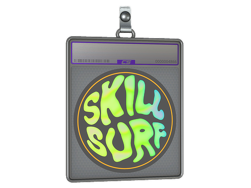 Item Sticker Slab | Ocean Sunset Skill Surf (Holo)