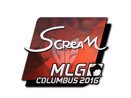 Item Sticker | ScreaM (Foil) | MLG Columbus 2016