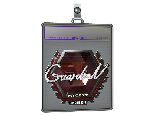 Item Sticker Slab | GuardiaN (Foil) | London 2018