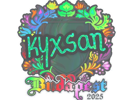 Item Sticker | kyxsan (Holo) | Budapest 2025
