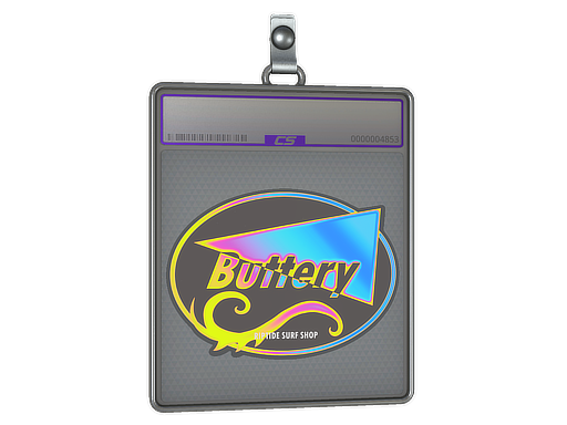 Item Sticker Slab | Candy Buttery (Holo)