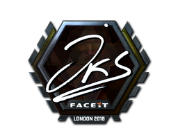 Item Sticker | jks (Foil) | London 2018