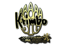 Item Sticker | Krimbo (Gold) | Antwerp 2022