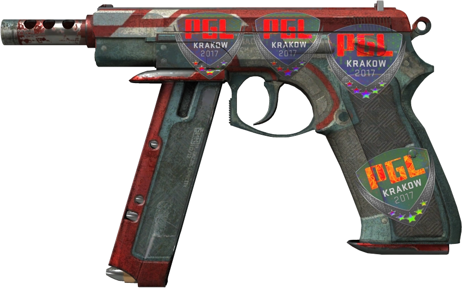 Item CZ75-Auto | Red Astor
