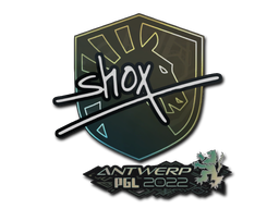 Item Sticker | shox | Antwerp 2022