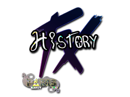 Item Sticker | History (Glitter) | Paris 2023