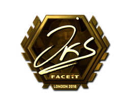 Item Sticker | jks (Gold) | London 2018