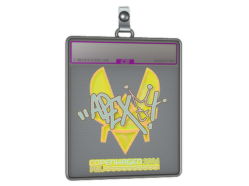 Item Sticker Slab | apEX (Holo) | Copenhagen 2024