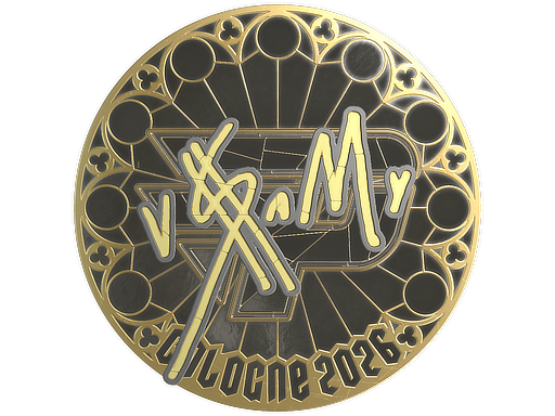 Item Sticker | v$m (Gold) | Cologne 2026