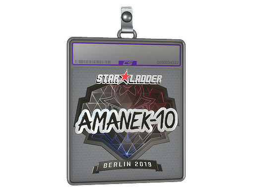 Item Sticker Slab | AmaNEk (Foil) | Berlin 2019