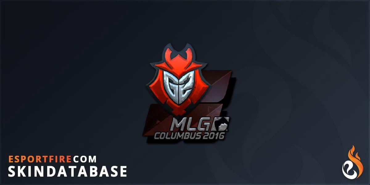 Sticker | G2 Esports (Foil) | MLG Columbus 2016 - EsportFire.com