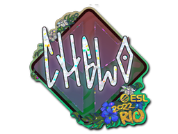 Item Sticker | chelo (Glitter) | Rio 2022