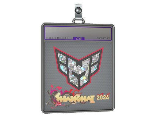Item Sticker Slab | HEROIC (Glitter) | Shanghai 2024