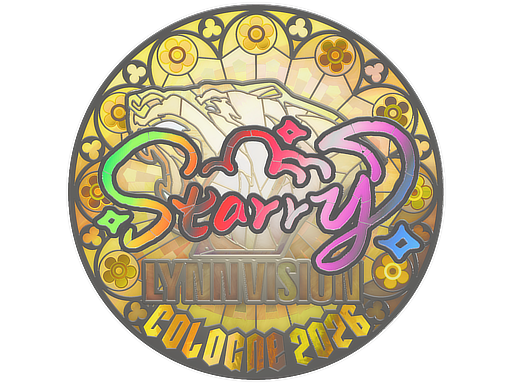 Item Sticker | Starry (Holo) | Cologne 2026