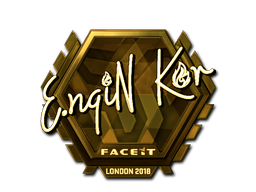 Item Sticker | ngiN (Gold) | London 2018