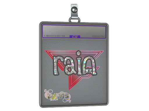 Item Sticker Slab | rain (Glitter) | Paris 2023