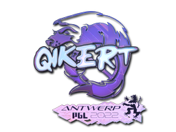 Item Sticker | qikert (Holo) | Antwerp 2022