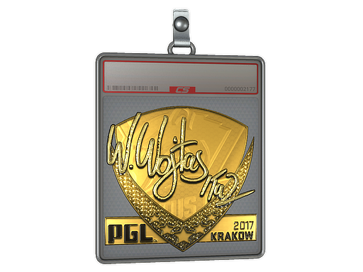 Item Sticker Slab | TaZ (Gold) | Krakow 2017