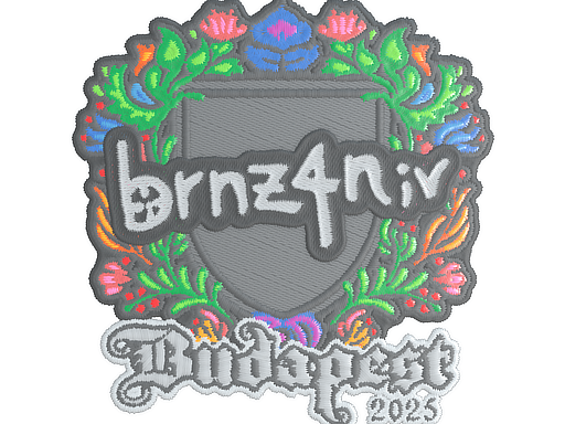 Item Sticker | brnz4n (Embroidered) | Budapest 2025