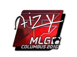 Item Sticker | aizy (Foil) | MLG Columbus 2016