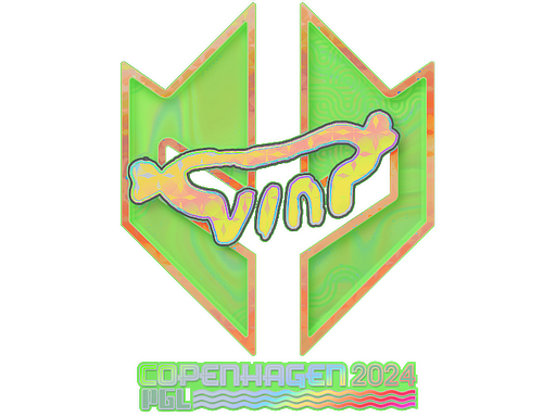 Cosmetic Sticker | VINI (Holo) | Copenhagen 2024 of Craft